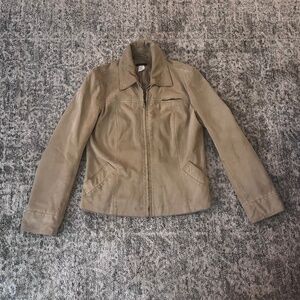 J.Crew real suede jacket